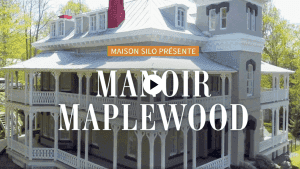 Article Maison Silo sur le Manoir Maplewood, lieu historique de mariage et de retraite au Québec