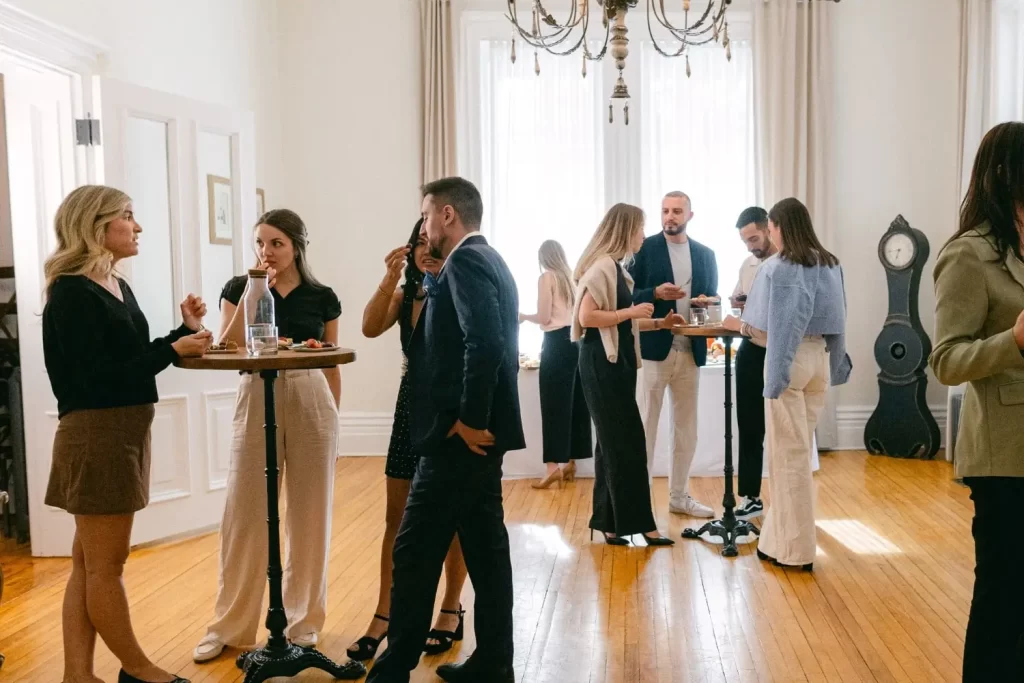Cocktail d’affaires et réseautage au Manoir Maplewood